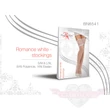 Beauty Night Romance fehér harisnya csipke szegéllyel  kép 4
