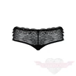 OBSESSIVE Frillita fekete fordros shorty bugyi S/M
