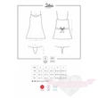 obsessive satinia  babydoll fehér