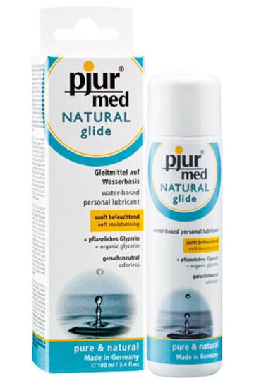 Pjur Med Natural Glide gyógyászati natúr víz bázisú síkosító 100ml Pjur Med Natural Glide gyógyászati natúr víz bázisú síkosító 100ml