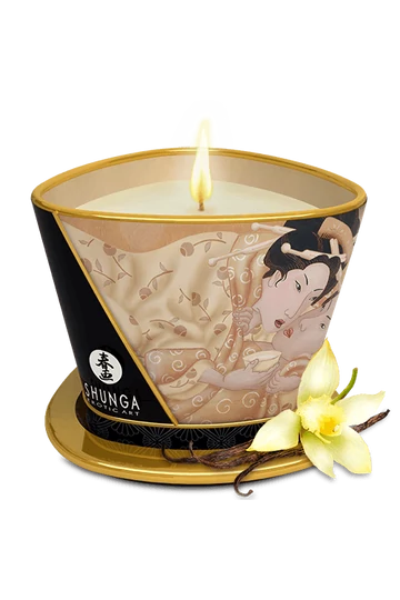 Shunga Luxus Vaníliás masszázsgyertya 170 ML