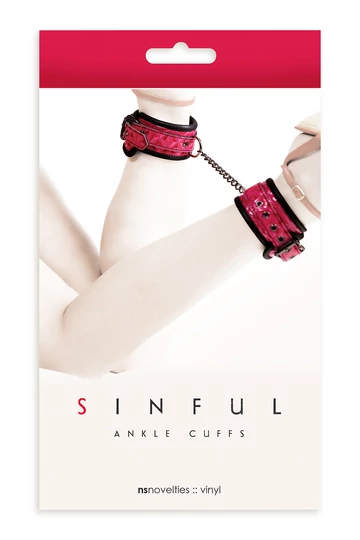 Sinful pink bokára helyezhető bilincs