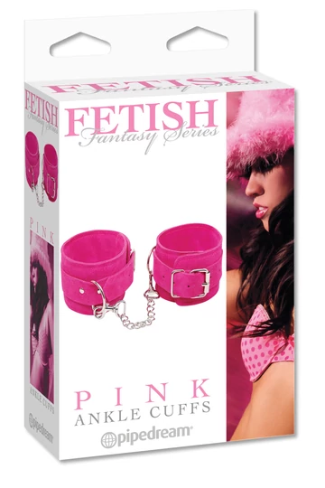 Pipedream csatos pink boka bilincs