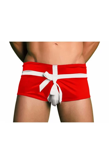 XMAS Surprise  elöl kibontható ajándékmasnis  Boxer férfiaknak S