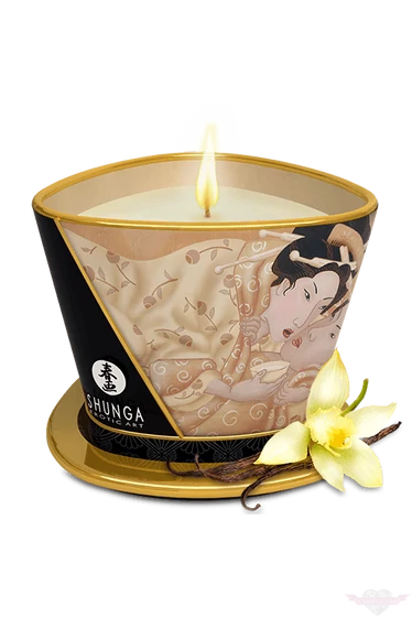 Shunga Luxus Vaníliás masszázsgyertya 170 ML